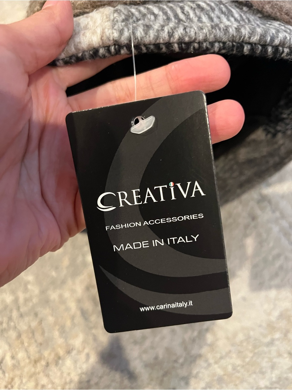 Italian-Made Wool Blend Winter Hat - Picture 6 of 7